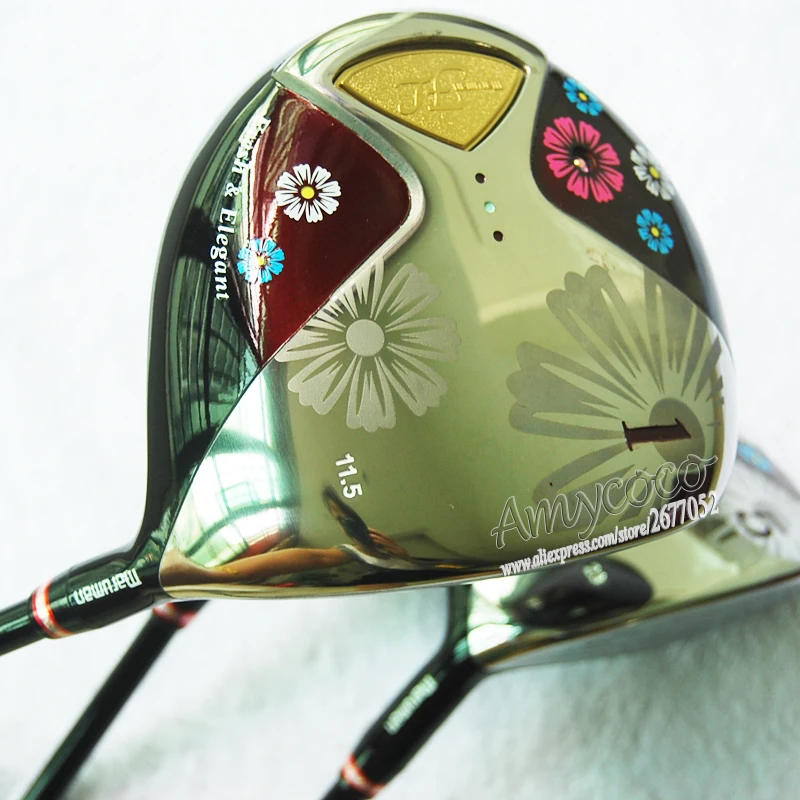 Новые женские клюшки для гольфа Maruman FL Golf Driver 11,5 Лофт Clubs Golf графитовый Вал L гибкий вал драйвера Cooyute