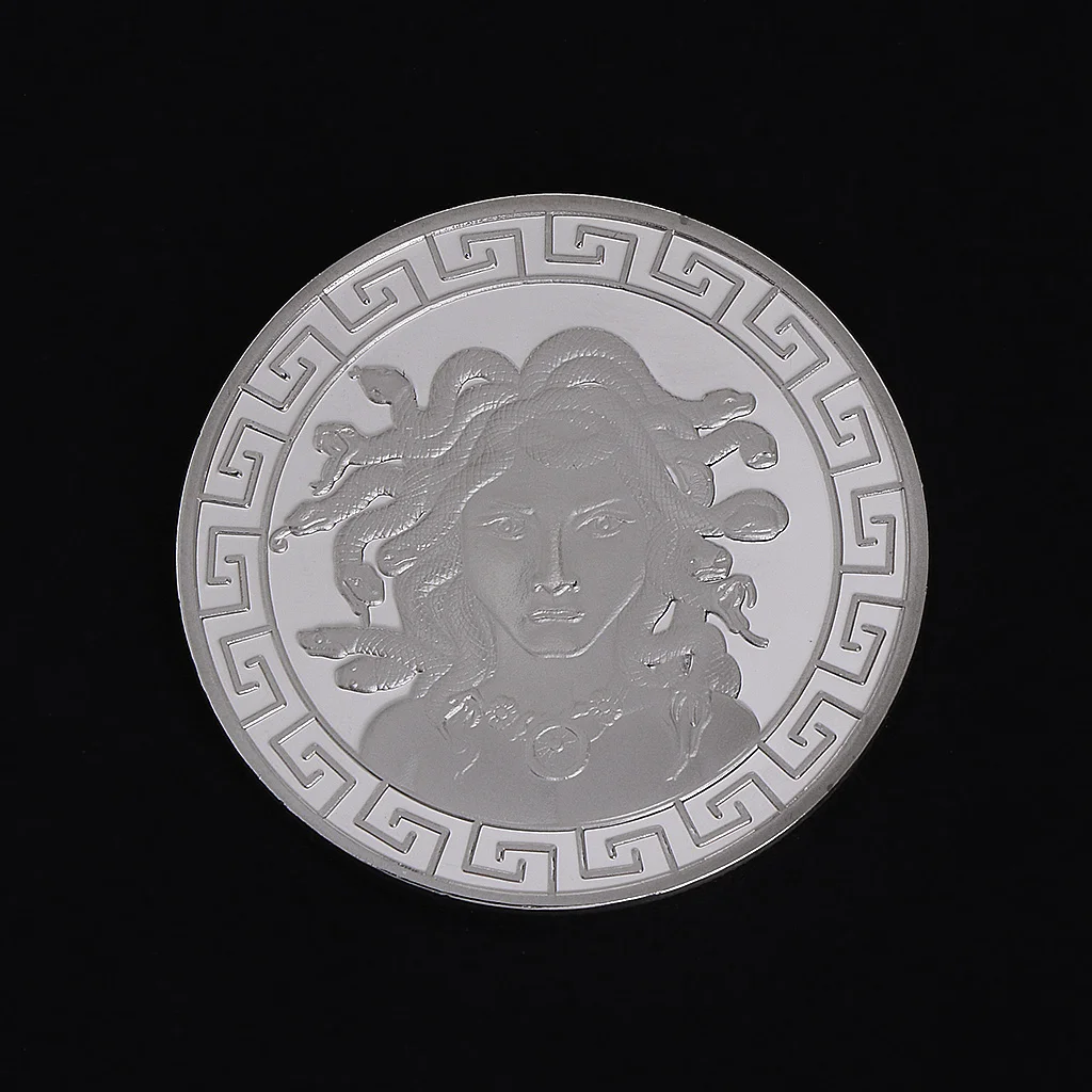 

2018 New Commemorative Coin Snake Woman Collection Arts Gifts Alloy Drop Shipping Support