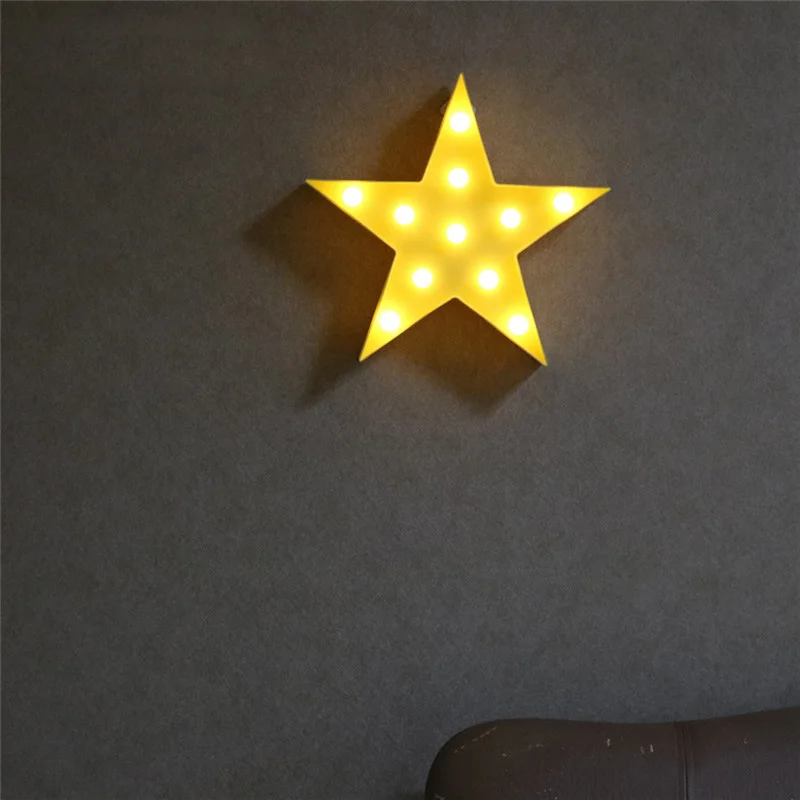 DELICORE-Letters-Light-Star-Shape-LED-Plastic-Marquee-Light-Battery-Operated-LED-Marquee-Sign-for-Home (1)