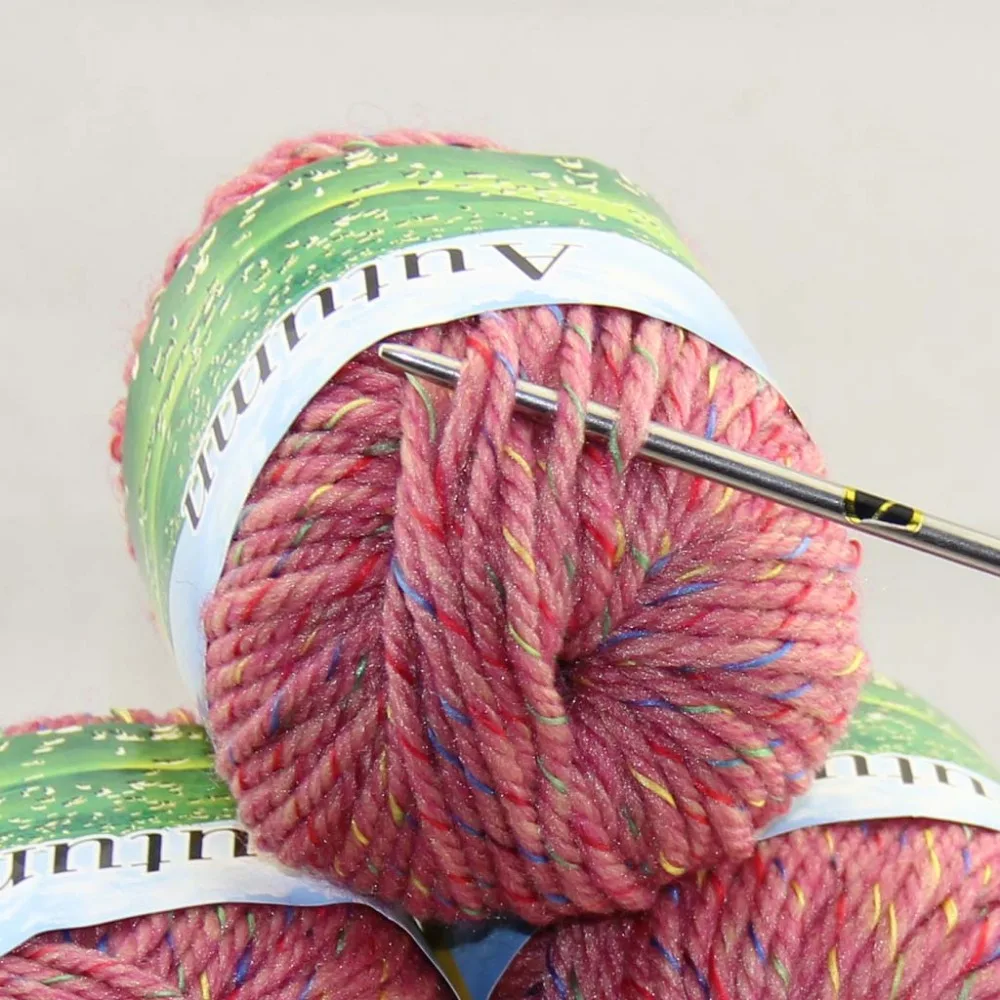 LOT of 1 BallsX50g Color optional Chunky Hand woven Coarse Knitting