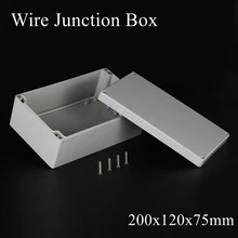 IP65 200*120*75mm Common Type Plastic Box ABS Waterproof Enclosure Use As Electric Junciton Box F1 200x120x75mm