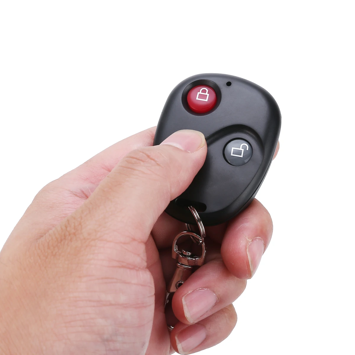 Mayitr 1PC 120db 9V Motorcycle Moto Scooter Security Alarm Anti Theft With Remote Multipurpose For Safety Boxes Indoor Outdoor