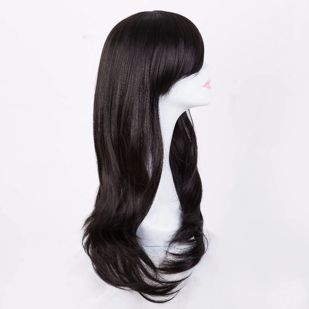 Синтетический парик Fei-Show термостойкий 2" длинные волнистые светло-коричневый карнавальный парик костюм для косплея на Хеллоуин женский парик