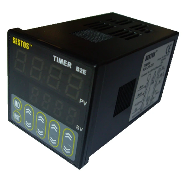 Inkbird Digital Twin Timer Relay Time Delay Relay Switch 110-220V Black IDT-E2RH