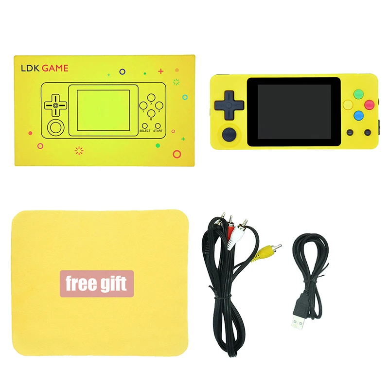 Новая версия LDK game 2 6 дюймовый экран мини портативная игровая консоль