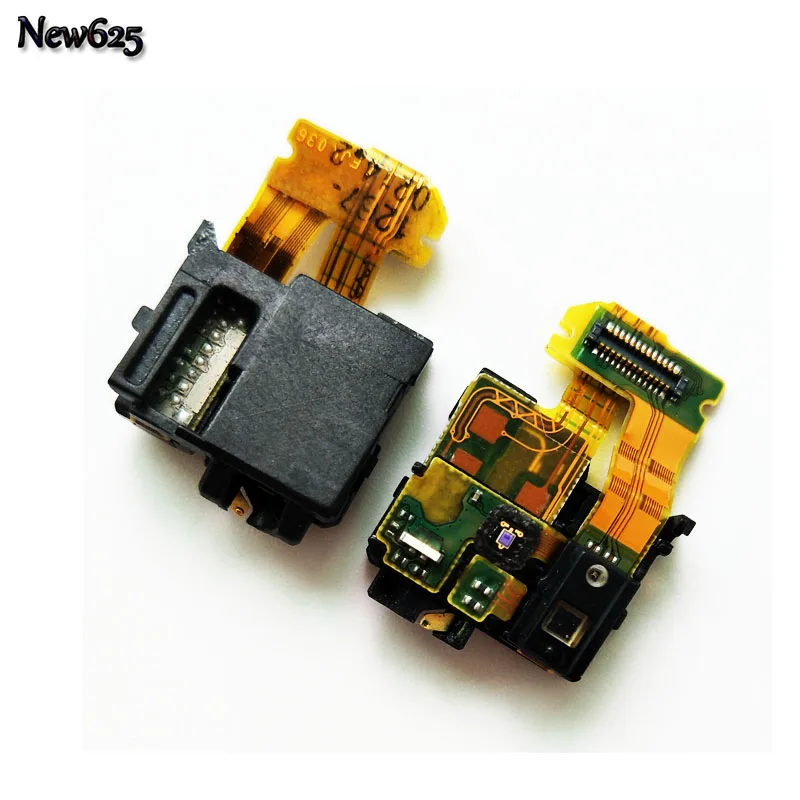 

New Audio Jack Port Plug For Sony Xperia Z L36h C6603 Headphone Jack Proximity Light Sensor Flex Cable Ribbon