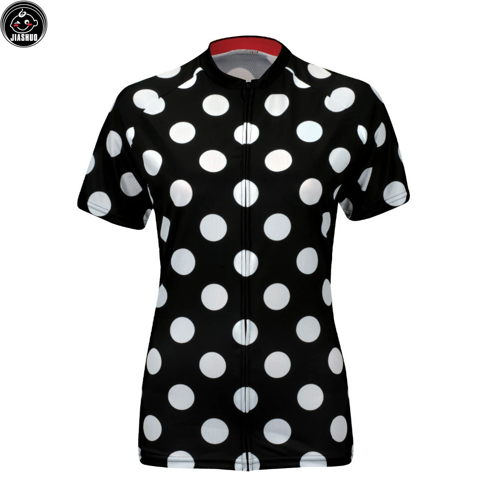 black and white cycling jersey