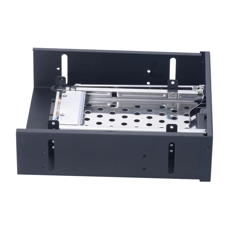  Unetop ST5514X Single Bay 25 pulgadas SATA HDD/SSD caja de Rack móvil con puerta negra/azul/platead