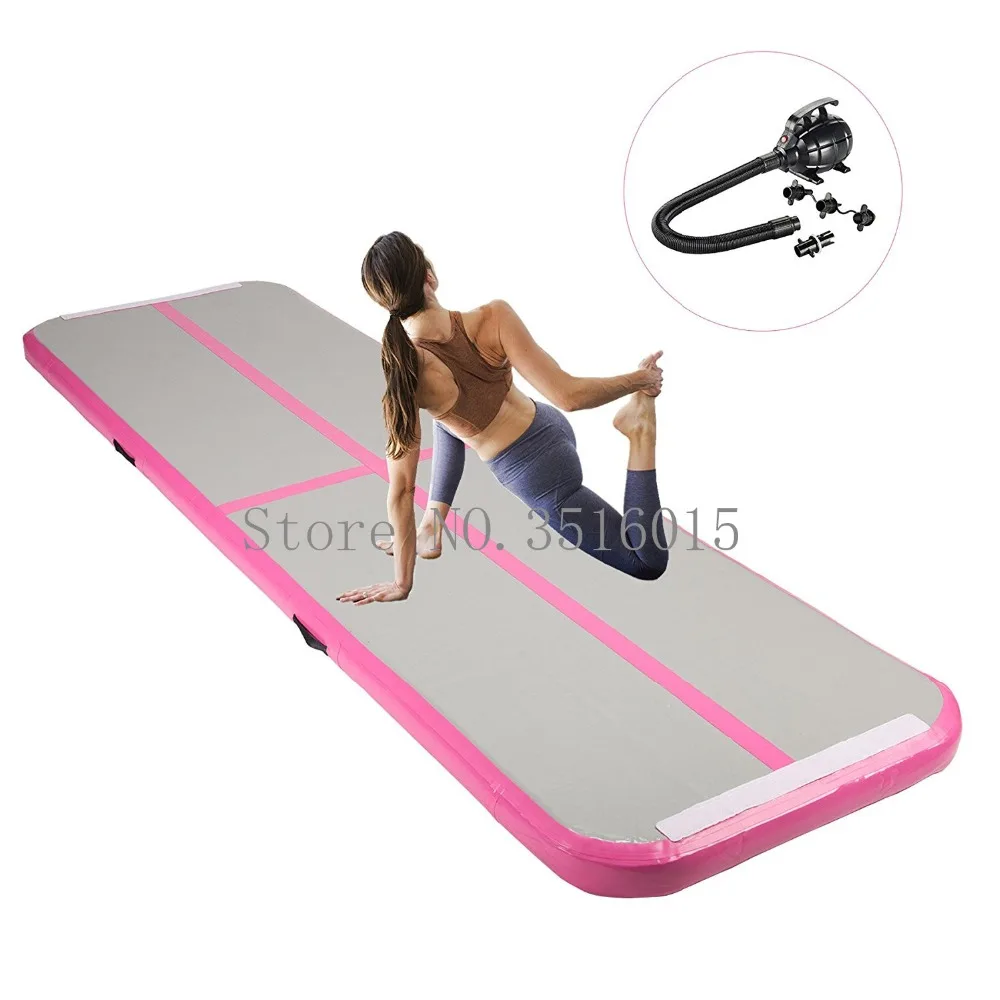 

Air Tracks Floor Home Gymnastics Tumbling Mats Inflatable Air Tumbling Track Air Track Mat Come With a Pump