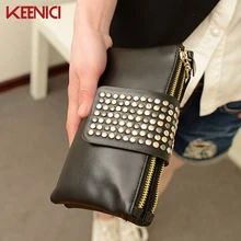 Frühlingsfrauen Handtasche 2016 Vintage-metall-nieten Tasche Schultertasche Damen Abendessen Tageskupplung Taschen Punk Stil Taschen Femininas