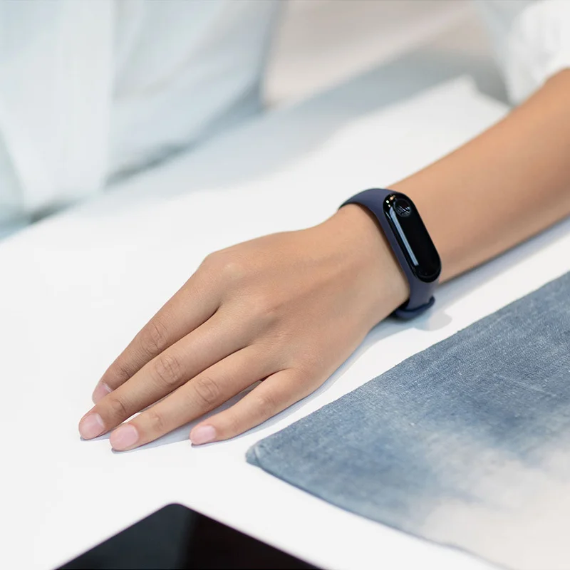 Оригинальный Смарт браслет Xiaomi Mi Band 3 версия NFC с OLED дисплеем Водонепроницаемый