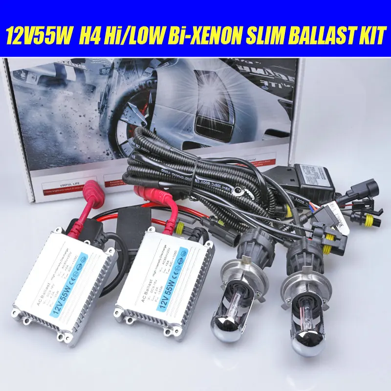 H4 3 Bi xenon 55 W 12 VH4 Hi/Low комплект для ксеноновых ламп 6000K 8000K 4300K 5000K Лампа|bi xenon|hi lowlampe |