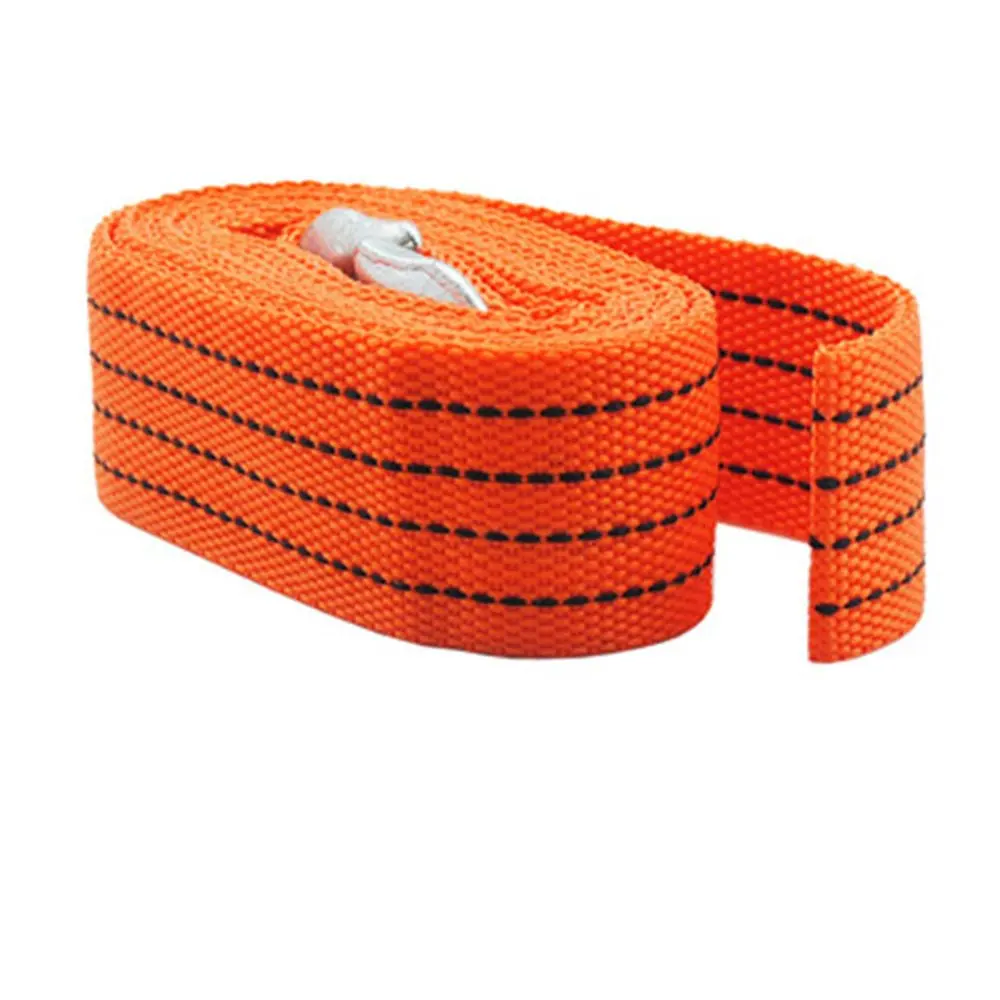 سيارة حبل للسحب الأصفر حبل الطوارئ حبل الجر حبل مركبة أدوات 3 مترا 3 طن الحمولة