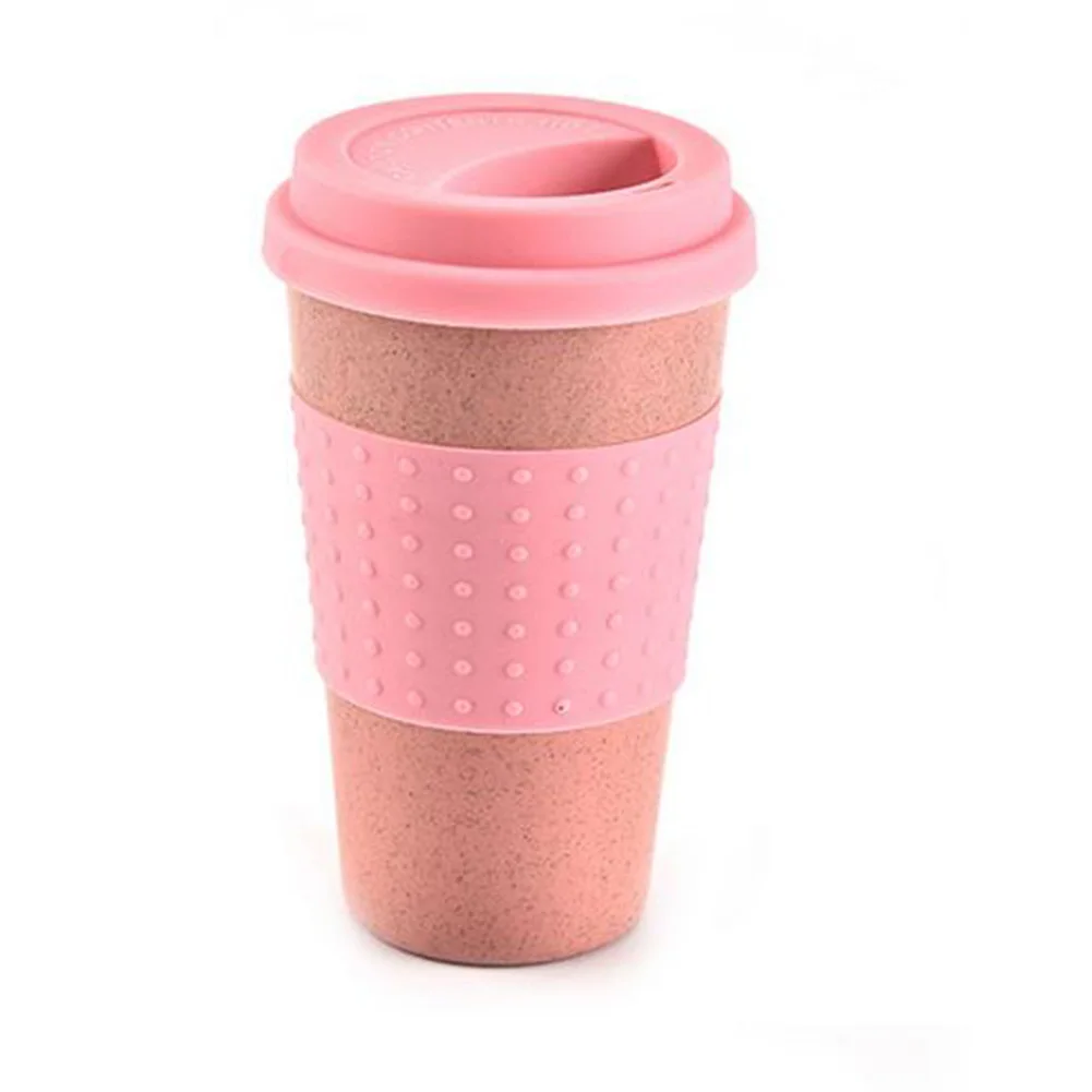 New Wheat Straw Plastic Coffee Cups Travel Coffee Cup With Lid Travel Easy Go Cup Portable for Outdoor Camping Hiking Picnic New Wheat Straw Plastic Coffee Cups Travel Coffee Cup With Lid Travel Easy Go Cup Portable for Outdoor Camping Hiking Picnic