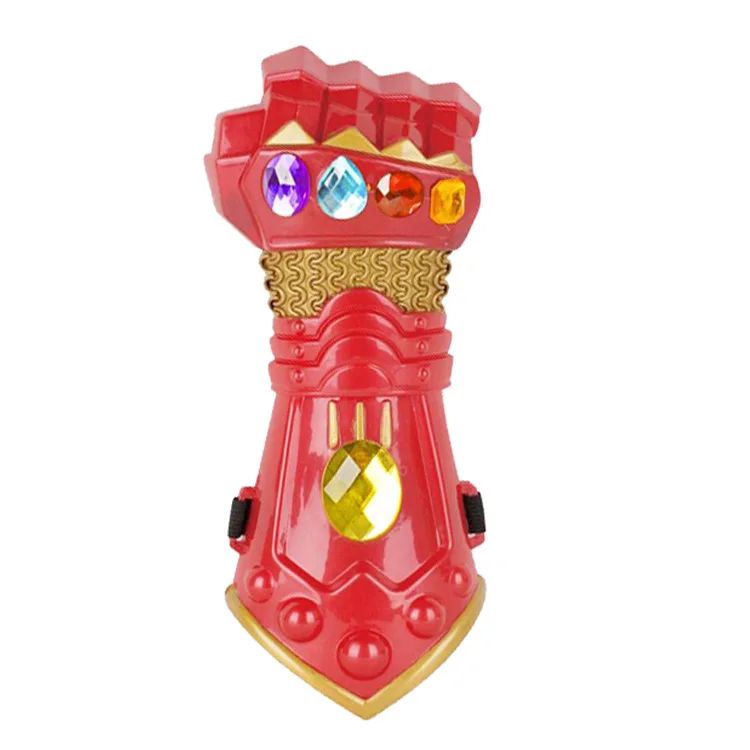 ironman glove Мстители Alliance аниме периферийная конечная игра маска Таноса перчатка пластиковая модель игрушки Железный человек бесконечная перчатка модель - Цвет: ironman glove