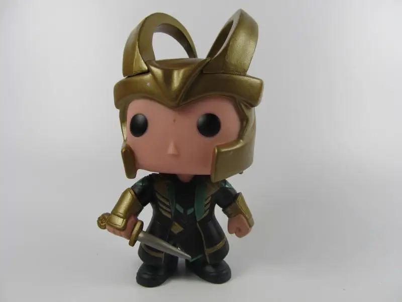 Оригинальный б Funko pop Marvel: шлем Локи винил фигурку Коллекционная модель Свободные игрушки без коробки