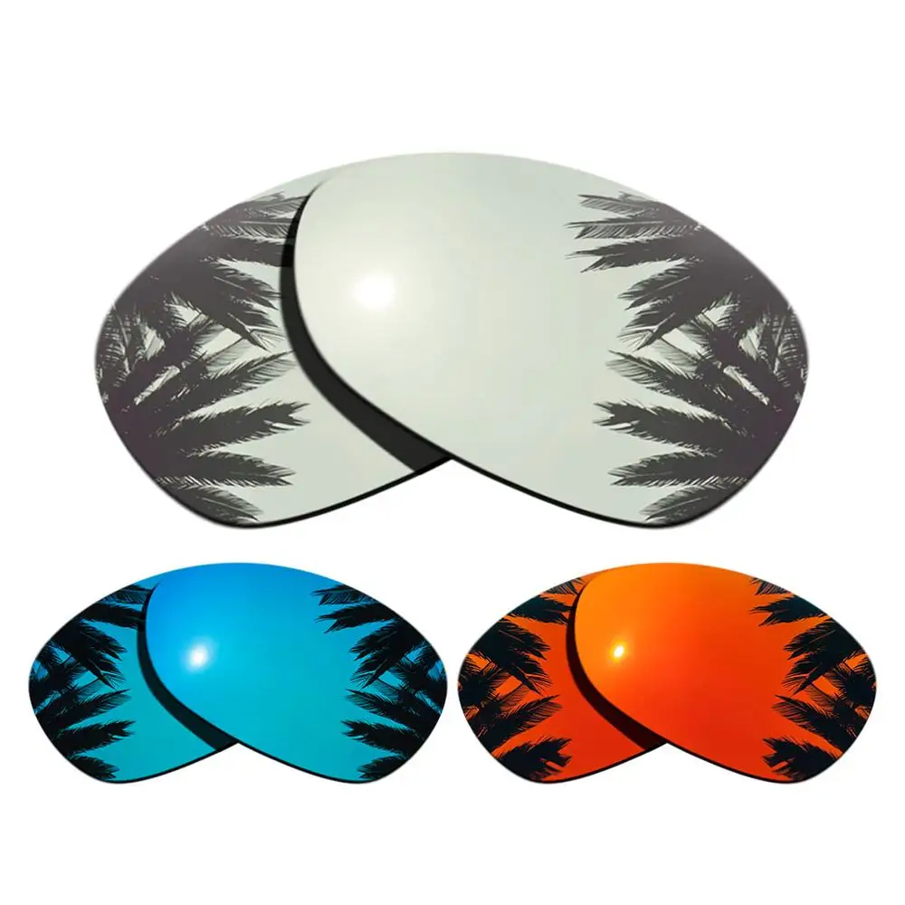 Поляризованные зеркальные линзы для замены покрытия-Оукли X Металл XX рамка мульти-цвета - Цвет линз: Silver-Blue-Red