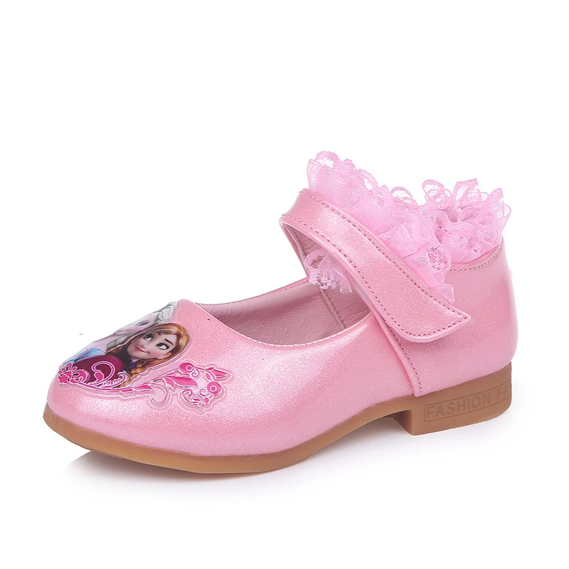 Disney de Princesa Sofía para niña, zapatillas de dibujos animados de fondo suave, zapatos de noche transpirables de fondo suave|Sandalias| - AliExpress