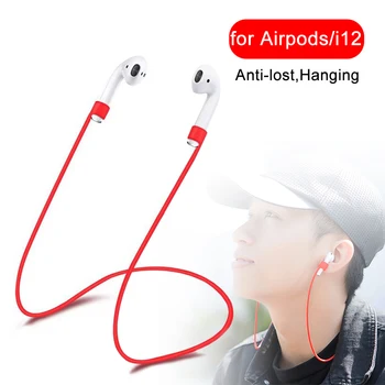

Anti lost Lanyard covers for Apple Airpods accessories i9s i10 i11 i12 i13 i19 TWS protector Air pods Case string Hanging Rope