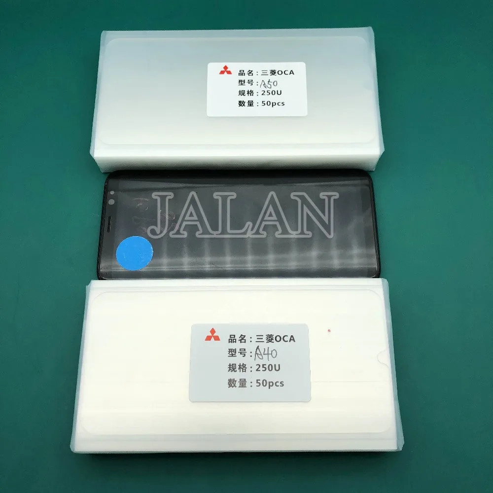 ОСА Клей 250 мкм для SM A10 A20 A30 A40 A50 A60 A70 forMitsubishi пленка OCA клей ЖК дисплея экрана