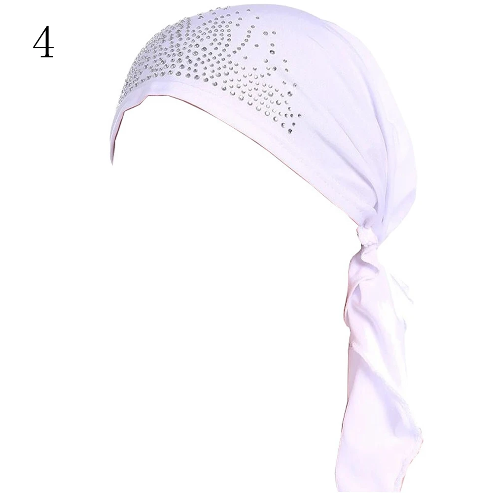 Модный хиджаб, Женский мусульманский хиджаб, исламский Джерси, горячая Распродажа, шапка, внутренний шарф, головной убор, головные уборы, подарок - Цвет: 4 Hijabs