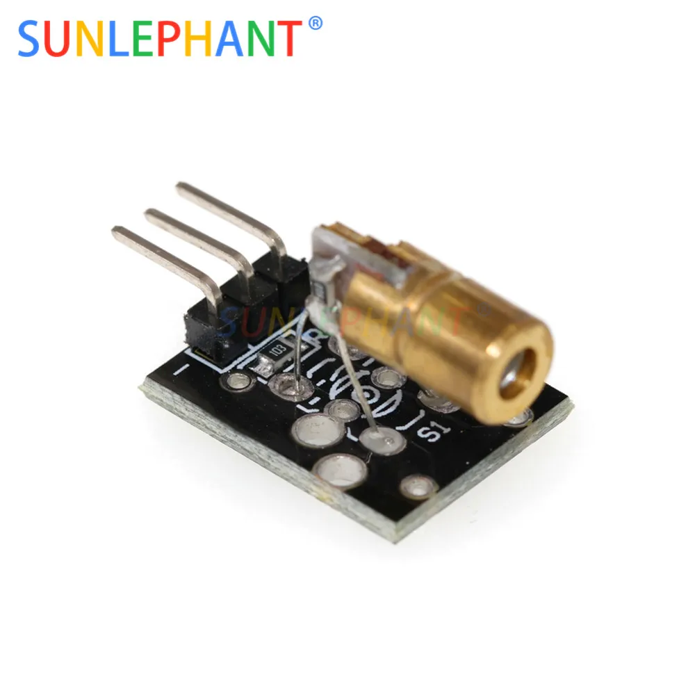 Лазерный передатчик для arduno DIY Kit красный диод с Медной головкой 3 контакта 650