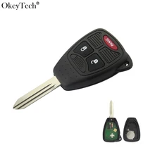 Okeytech 2+1 3 Button Remote Smart Car Key For Chrysler Dodge Caliber Jeep Patriot Pacifica Liberty 315Mhz ID46 PCF7941 Chip