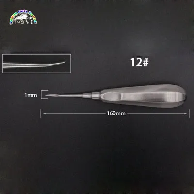 Животная стоматологическая техника ветеринарный Крылатый Лифт кошка собака удаление зуба нержавеющая сталь минимально инвазивная зубная жесткость - Цвет: 12