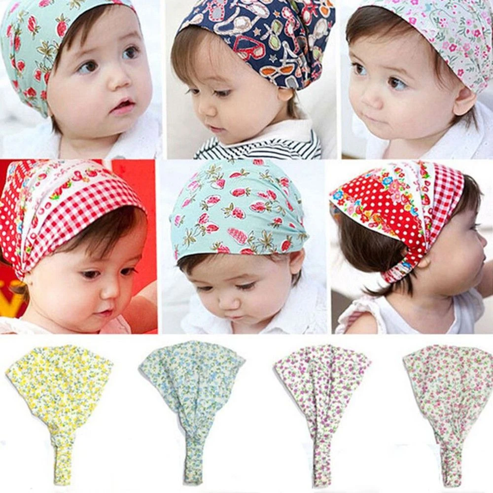Kopftuch Baby Kinder Stirnband Mütze Kopfbedeckung 42 46cm Bandana