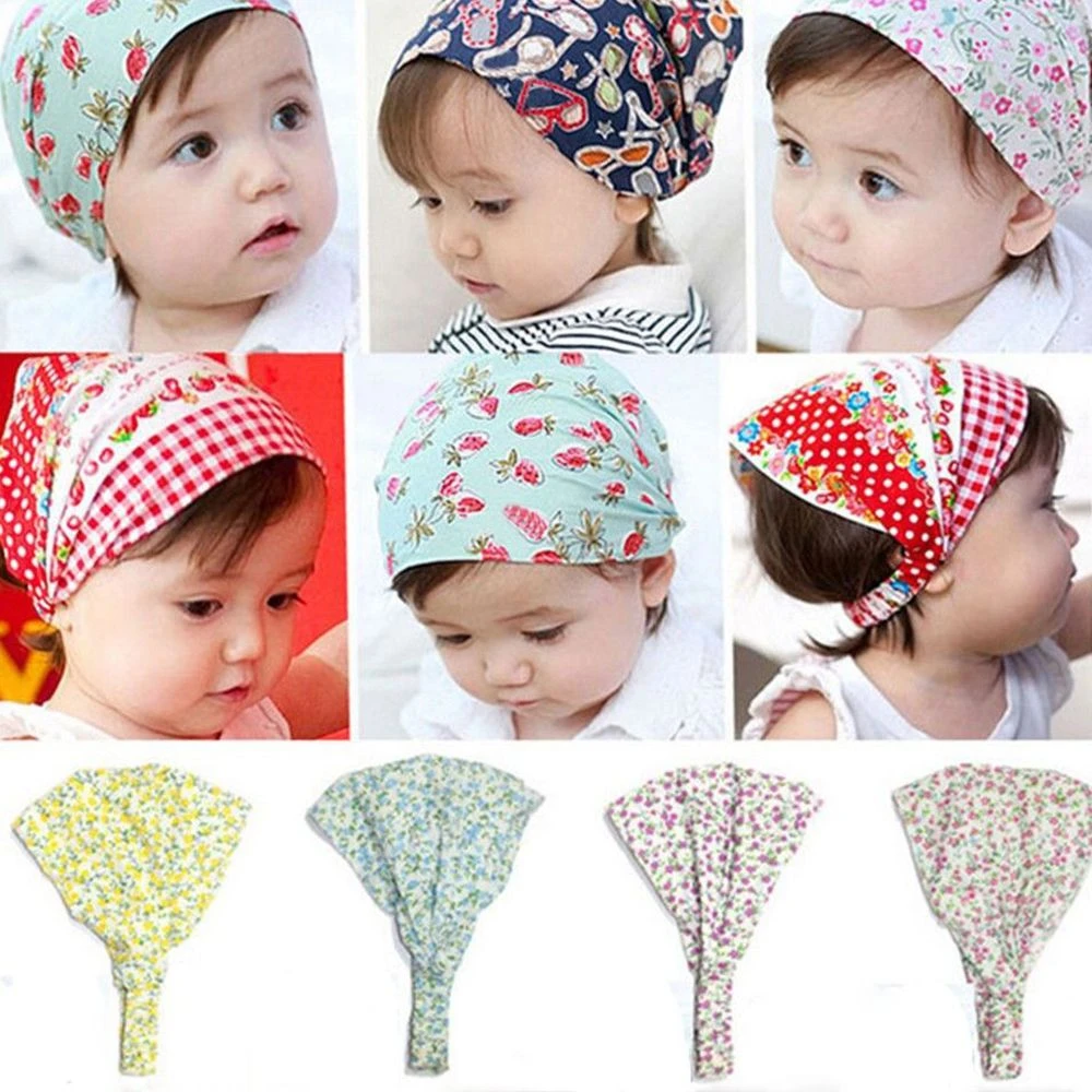 Bebek Bandana Sapka Cocuk Yenidogan Cicek Bandi Sac Aksesuarlari Giymek Basortusu Headwears 5 Renk Cocuklar Kizlar Icin 1 3 Yasinda Hair Accessories Aliexpress
