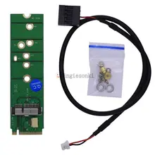 Длина adjustabilit 6+ 12 контактный Bluetooth беспроводная карта Wi-Fi модуль для NGFF M.2 ключ