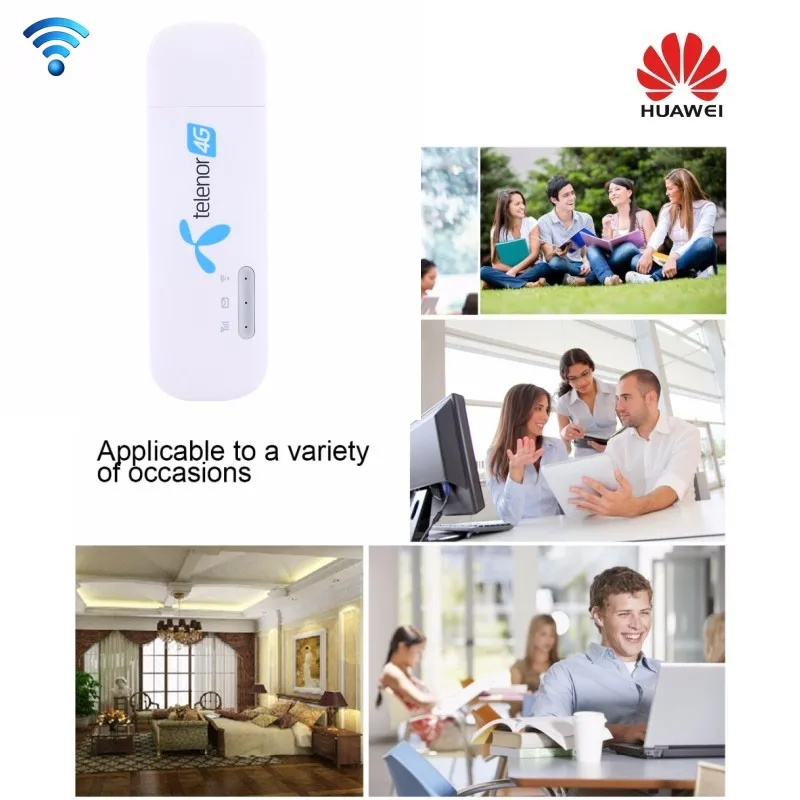 Разблокированный huawei E8372 E8372h-153 E8372h-608 с 2 шт антенной 150 м Wingle LTE модем