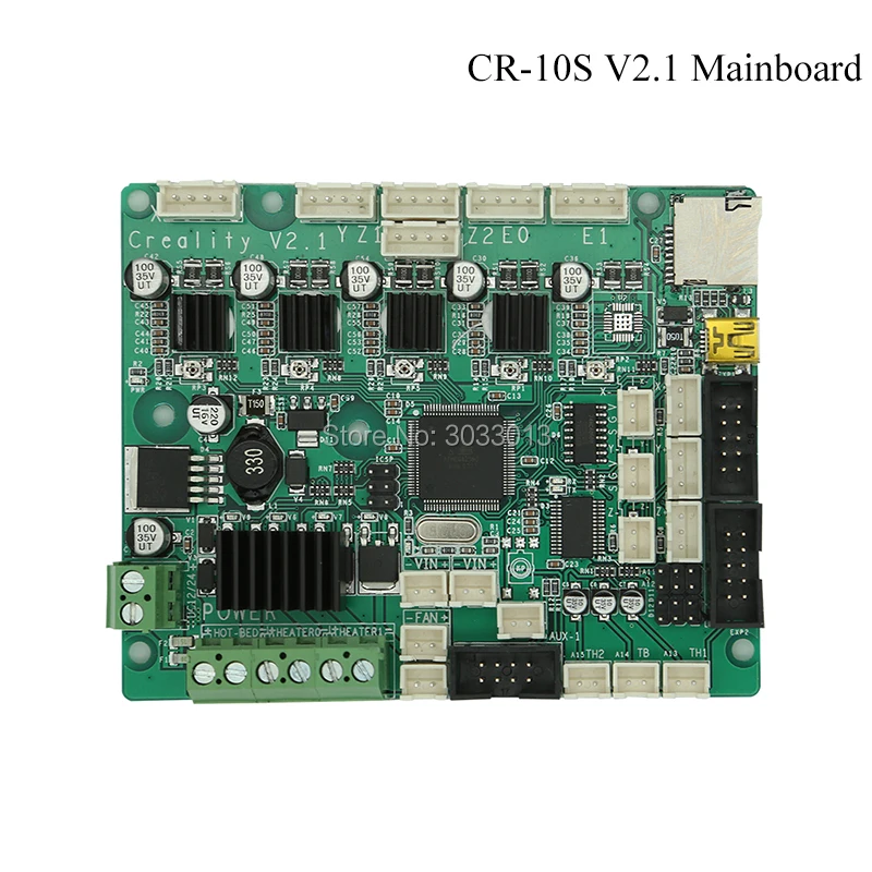 

Newest Official Upgrade CR-10S V2.1 Mainboard/Motherboard For CREALITY 3D CR-10S 3D Printer part Original Supply Control Broad