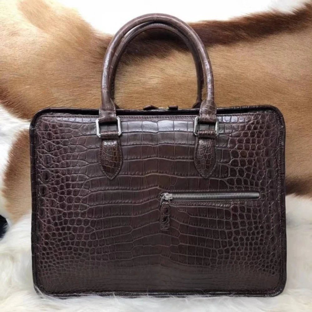 crocodile skin luggage