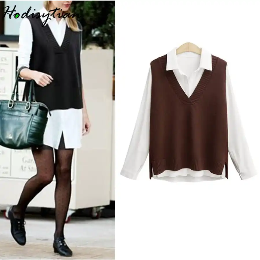 plus size sweater vest