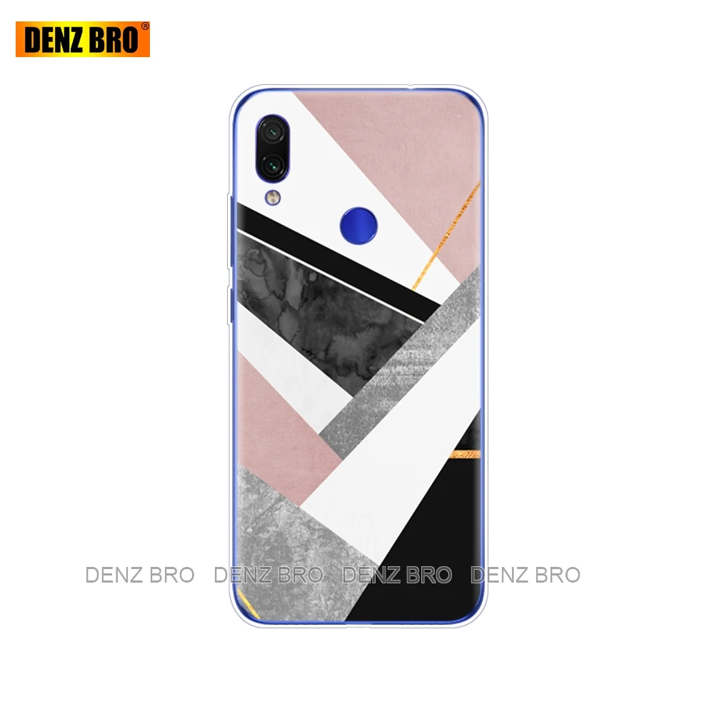 34636 Чехол-бампер для Xiaomi Redmi Note 7 pro, силиконовый мягкий ТПУ с рисунком, чехол для Xiaomi Redmi Note 7, 6,3 дюймов, Fundas Redmi Note7 - Цвет: 34636
