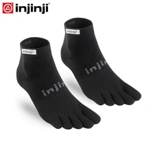 Injinji носок Носки запуску вес мини-экипаж пять пальцев Бег Носки для мужчин