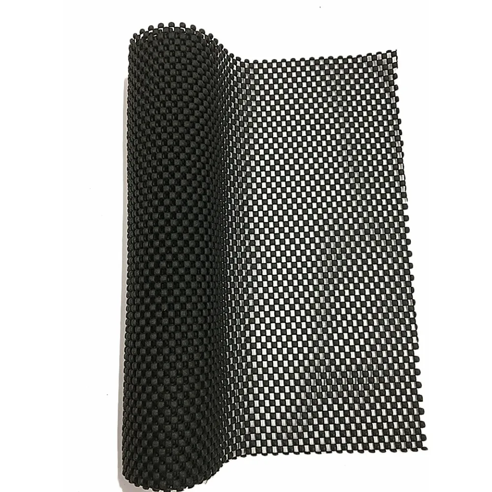 Gray Foam Rubber Anti-Slip Shelf Drawer Liner Placemat for Cabinets,Desks