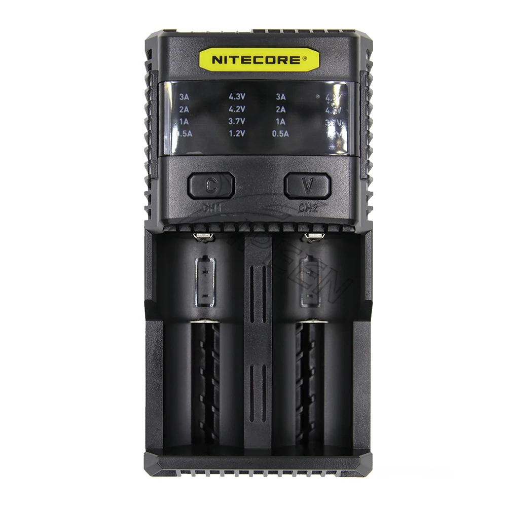 NITECORE SC2 SC4 зарядное устройство интеллектуальное USB выход 3A для LiFePO4 литий ионный Ni