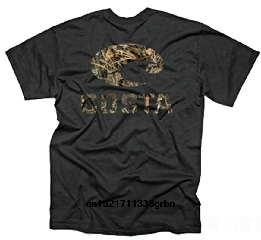 

Men T shirt Costa Del Mar Realtree Max-4 Short Sleeve funny t-shirt novelty tshirt women