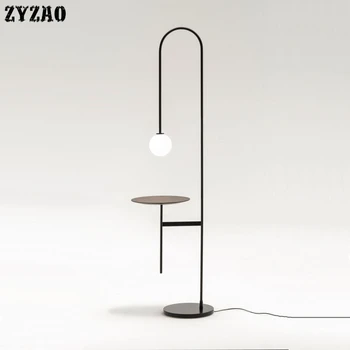 

Simple Iron Free Standing Lamps for Living Room Creative Bedroom Study Model Room Floor Lamp Postmodern Decorative Floor Lights