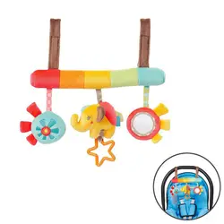 Детские погремушки игрушки активности спираль коляски Автокресло Travel висит колокол игрушки