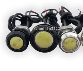 

12V 3W 10Pcs 18MM Auto Eagle Eye LED Daytime Running Lights Fog Lamps Brake lights Tail Backup Light