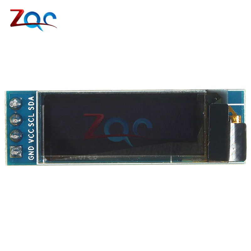 0,91 дюймов 128x32 IIC IEC серийный белый OLED ЖК-дисплей DIY Oled модуль SSD1306 Драйвер IC DC 3,3 В 5 В для Arduino PIC 0,9" 12832