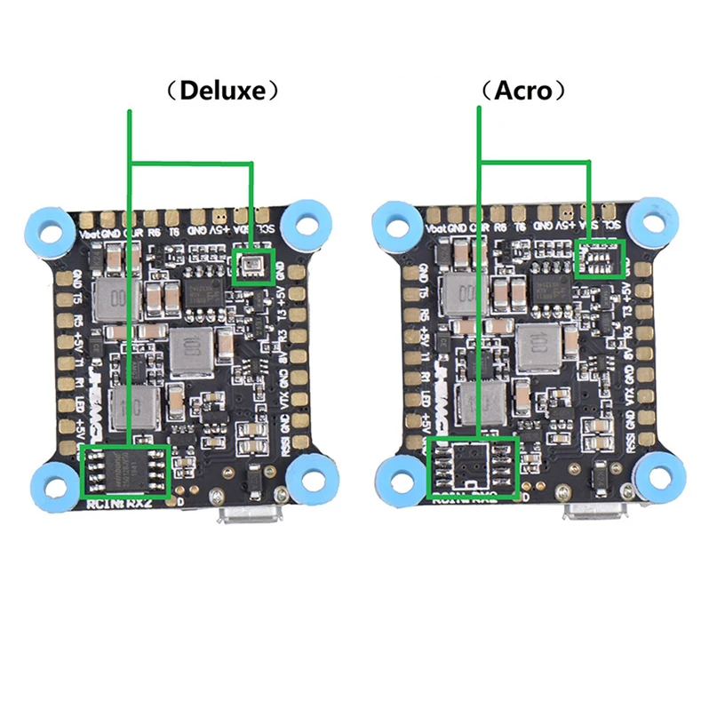 Новый Контроллер полета F7 с двойным гироскопом AIO OSD 5 в 8 BEC и черная коробка 30 5x30 мм