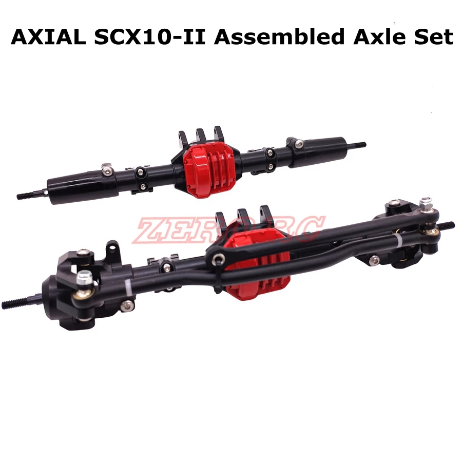 RC масштаб 1/10 сплав собрал AR44 передняя и задняя + комплект осей для ROCK CRAWLER AXIAL SCX10 II