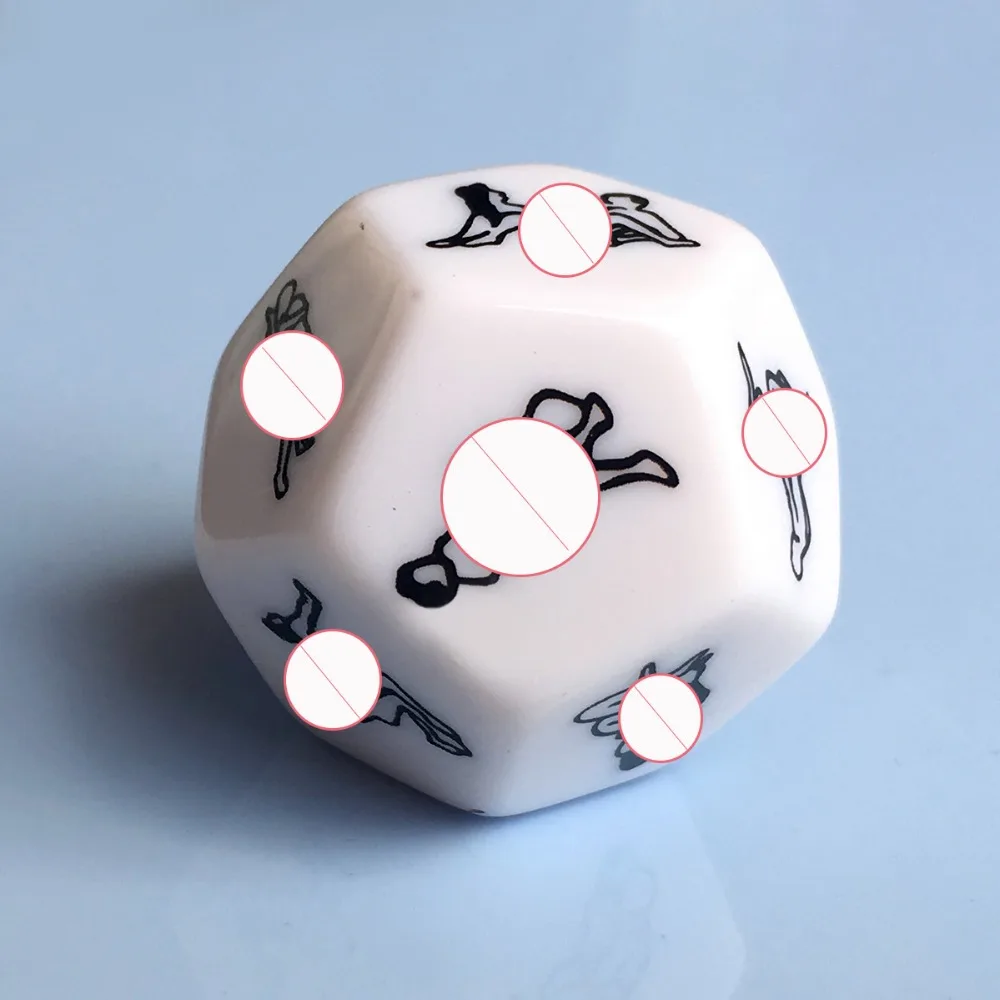 

1 PCS Funny Sex Dice 12 Positions Sexy Romance Love Humour Gambling Adult Games Erotic Craps Pipe Sex Toys For Couples