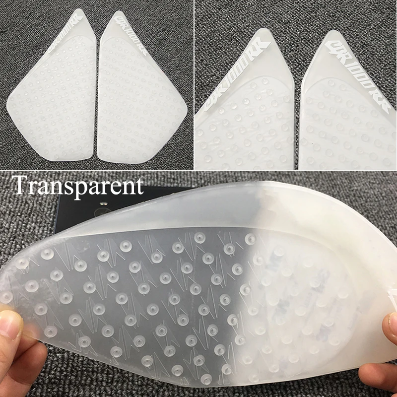 MTImport For HONDA CBR1000RR 2004 2005 2006 2007 CBR 1000RR Transparent Anti slip Fuel Tank Pad Side Gas Knee Grip Traction Pads