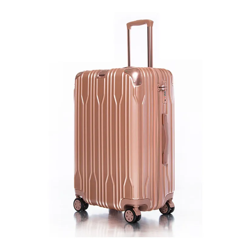 Вращающийся багажник чехол для чемодана, Nniversal чемодан на колесиках, молния PC+ ABS Carry-On, новая многоколесная коробка с замком