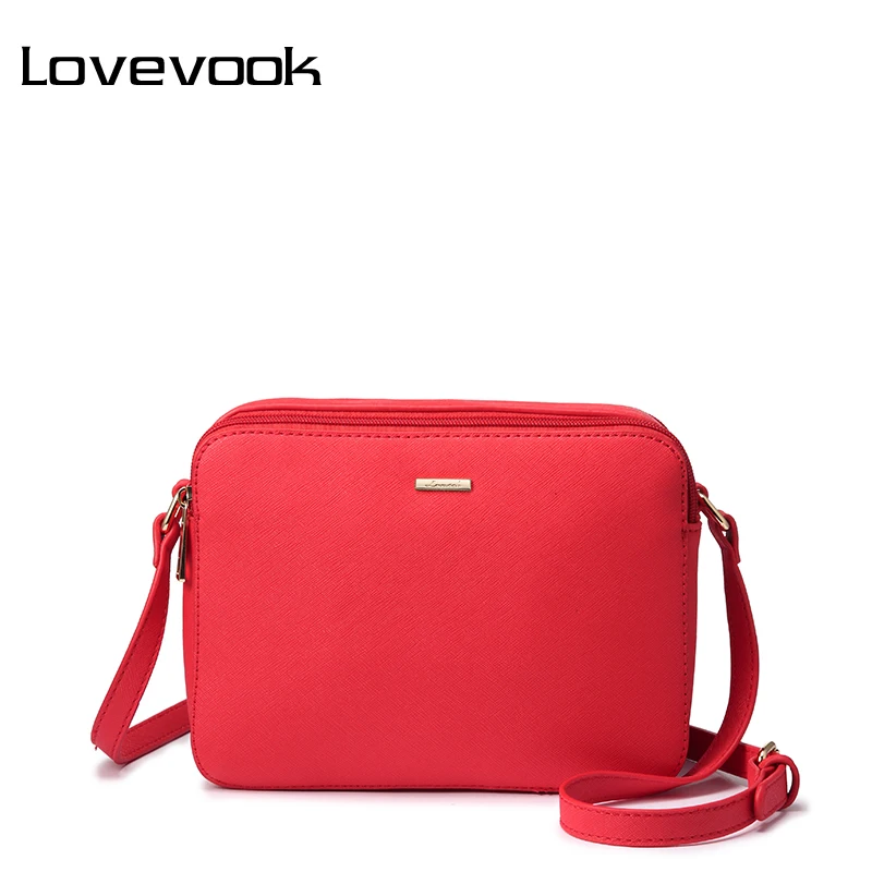 

LOVEVOOK women messenger bags female shoulder crossbody bag ladies handbags women purse envelope satchels for girls PU leather